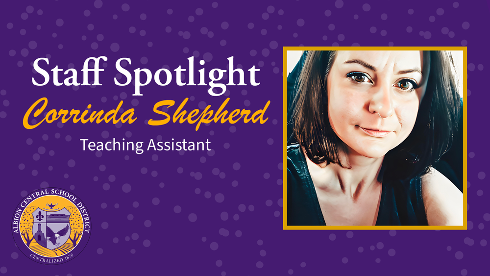 Staff Spotlight image for Corrinda Shepherd.