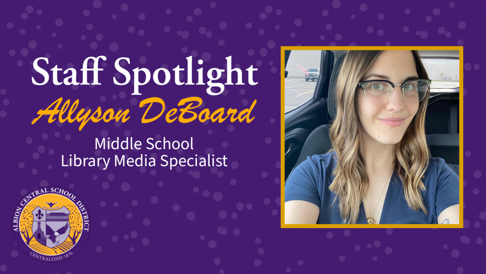 graphic for staff spotlight