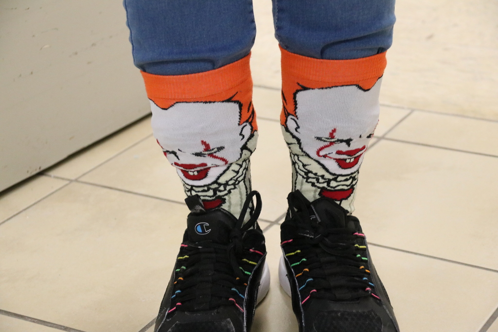 clown socks