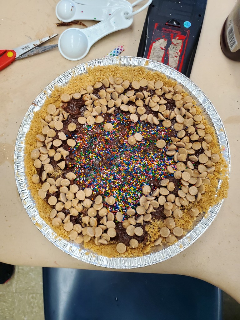 a student-made pie