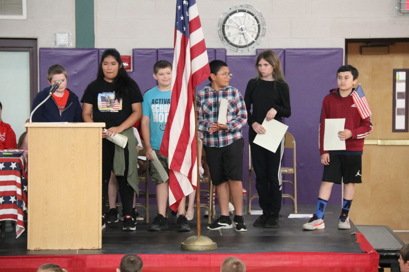 Flag Day Celebrated With Students and Veterans | Albion Elementary 